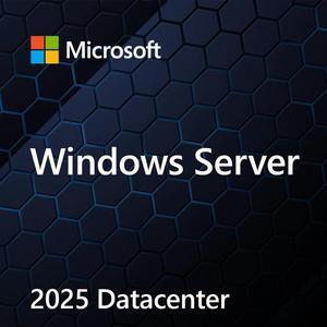 Microsoft Windows Server 2025 Datacenter 64-bit License (24 Core, OEM, DVD) - OEM