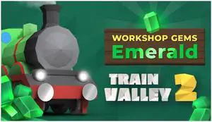 Train Valley 2: Workshop Gems - Emerald - PC [Steam Online Game Code]
