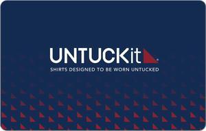 Untuckit $75 Gift Card (Email Delivery)