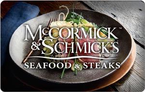 McCormick & Schmick's $100 Gift Card (Email Delivery)