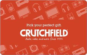 Crutchfield $100 Gift Card (Email Delivery)