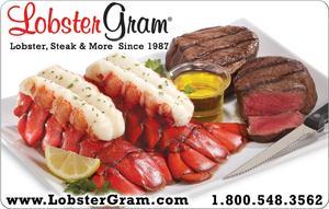 Lobster Gram $100 Gift Card - (Email Delivery)