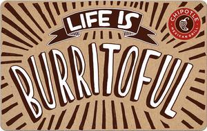 Chipotle $5 Gift Card (Email Delivery)