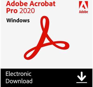 Adobe Acrobat Pro 2020  Windows Download