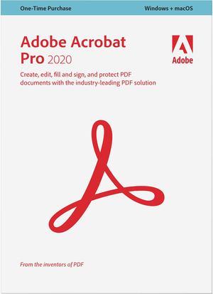 Adobe Acrobat Pro 2020 for Windows  Mac