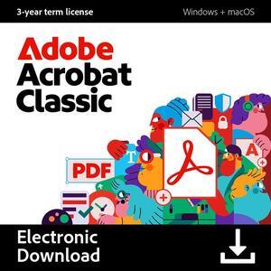 Acrobat Classic (3 Year Term License) Mac, Windows - Download