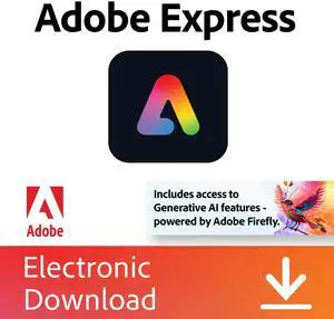 Adobe Express Premium | 2-Month Free Trial Subscription with Auto-Renewal | Download | PC/Mac & Mobile Online Code