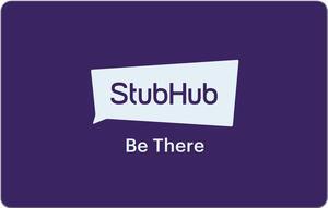 StubHub $25 Gift Card (Email Delivery)