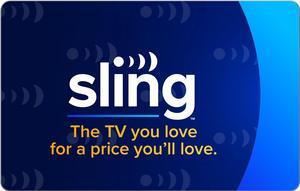 Sling TV $50 Gift Card (Email Delivery)
