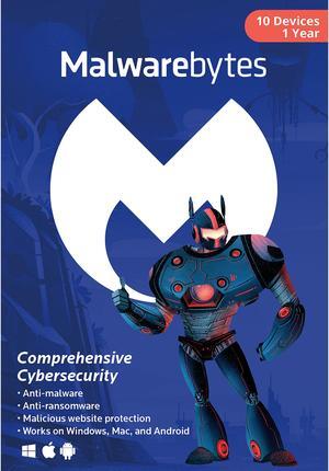 Malwarebytes Anti-Malware 3.0 - 10 Device / 1 Year [Key Card]