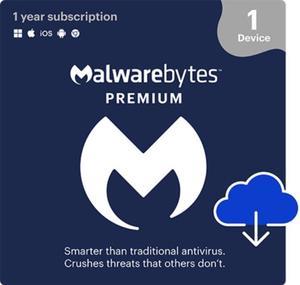 Malwarebytes Premium - 1 -Device / 1 Year - Download