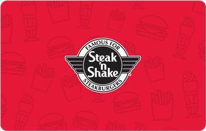 Steak 'n Shake $25 Gift Card (Email Delivery)