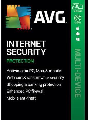 AVG Internet Security 2024, 10 Devices 2 Years - Download