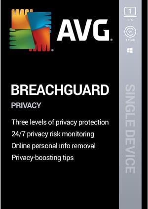 AVG BreachGuard 1 PC / 1 Year - Download