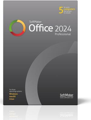 SoftMaker Office Professional 2024 (5 Users) - Windows, Mac and Linux - Download