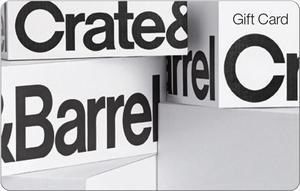 Crate & Barrel $500 Gift Card (Email Delivery)