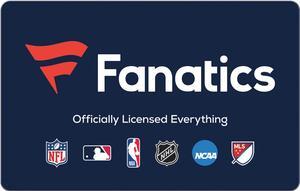 Fanatics $75 Gift Card (Email Delivery)