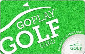 Go Play Golf $50 Gift Card (Email Delivery)