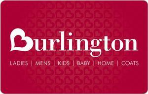 Burlington $200 Gift Card (Email Delivery)