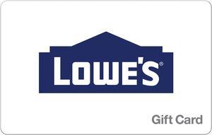 Lowe's $5 Gift Card (Email Delivery)