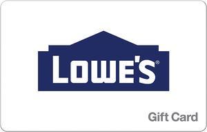 Lowes 500 Gift Card  Digital Delivery