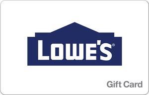 Lowes 10 Gift Cards Email Delivery