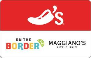 Brinker 3-Choice $50 Gift Card (Email Delivery)