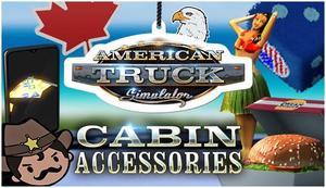 American Truck Simulator - Cabin Accessories - PC [Steam Online Game Code]