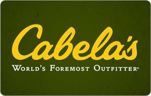 Cabela's $100 Gift Card (Email Delivery)