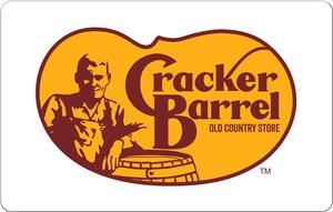 Cracker Barrel Old Country Store® $25 Gift Card (Email Delivery)
