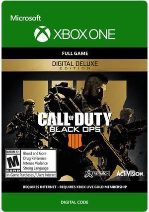 Call of Duty Black Ops 4  Digital Deluxe Xbox One Digital Code