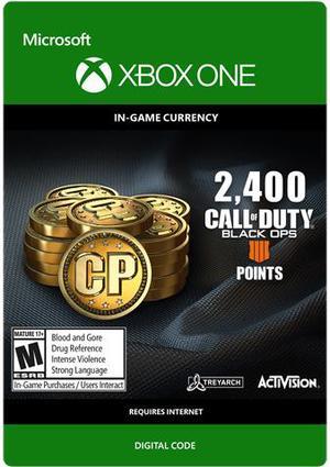 Call of Duty Black Ops 4 Points  2400 Xbox One Digital Code