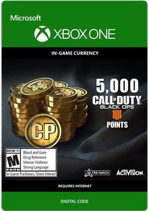 Call of Duty Black Ops 4 Points  5000 Xbox One Digital Code