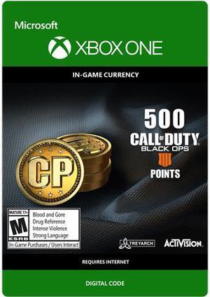 Call of Duty Black Ops 4 Points  500 Xbox One Digital Code