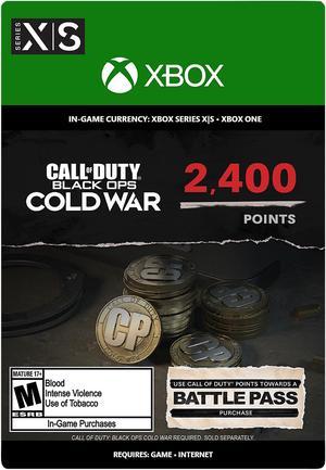 Call of Duty Black Ops Cold War  2400 Points Xbox Series X  S  Xbox One Digital Code