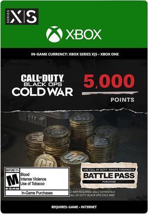 Call of Duty Black Ops Cold War  5000 Points Xbox Series X  S  Xbox One Digital Code