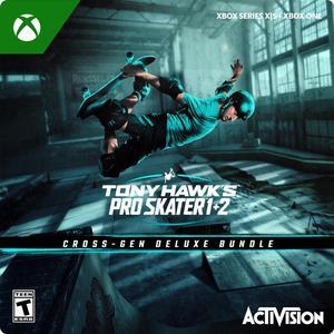 Tony Hawk's Pro Skater 1 + 2 Cross-Gen Deluxe Bundle Xbox Series X|S, Xbox One [Digital Code]