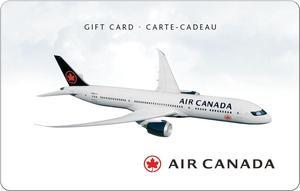 Air Canada 500 Gift Card Email Delivery