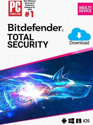 Bitdefender Total Security 2024  5 Devices  1 Year  Download