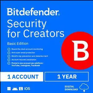 Bitdefender Security for Creators Basic - Download