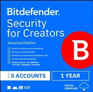 Bitdefender Security for Creators Advanced - Download