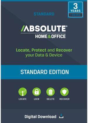 Absolute Home & Office Standard (Track, Recover, and Lock Lost Laptop) 3 Year - Download