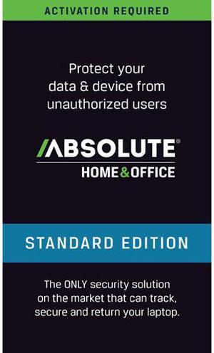 Absolute Home & Office Standard (Track, Recover, and Lock Lost Laptop) 4 Year - Download
