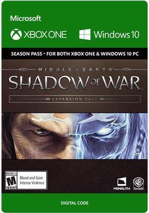 Middleearth Shadow of War Expansion Pass Xbox One  Windows 10 Digital Code