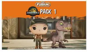 Funko Fusion - Jurassic World Rebirth Pack 1 - Zora Bennett and Spinosaurus - PC [Steam Online Game Code]