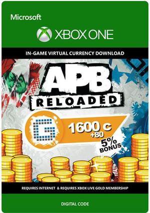 APB Reloaded: 1680 G1C XBOX One [Digital Code]