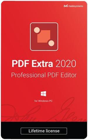 MobiSystems PDF Extra 2020 Adobe Compatible Professional PDF Editor1 Windows PC Lifetime license  Download