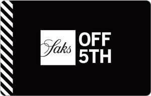 Saks OFF 5TH $500 Gift Card (Email Delivery)