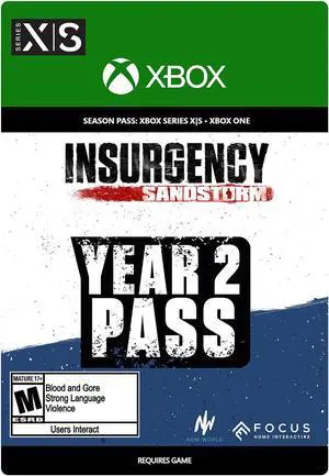 Insurgency: Sandstorm - Year 2 Pass Xbox Series X|S, Xbox One [Digital Code]