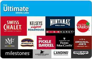 The Ultimate Dining Card $100 Gift Card (Email Delivery) The Ultimate Dining Card $100 Gift Card (Email Delivery)
